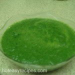 Coriander Chutney recipe (2)