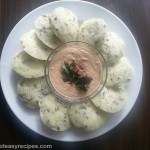 rava_idli_with_chutney